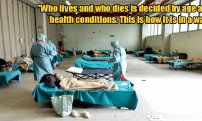 Covid-19 Patients In Italy Aged Over 80 & in Poor Health Will Be 'Left To Die' If There Aren't Enough Beds - WORLD OF BUZZ
