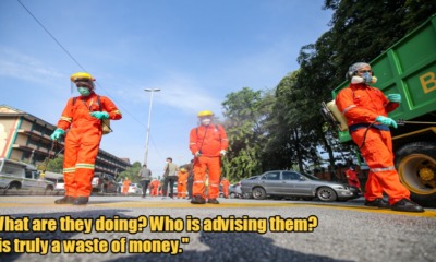 Experts: Disinfection Methods Are a Waste Of Money, Resources & Gives a False Sense Of Security - WORLD OF BUZZ