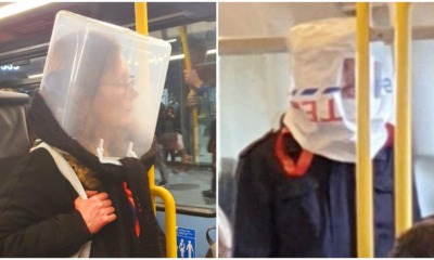 Hilarious Photos Shows Creative Ways Londoners Use to Avoid Being Infected with Covid-19 - WORLD OF BUZZ 9