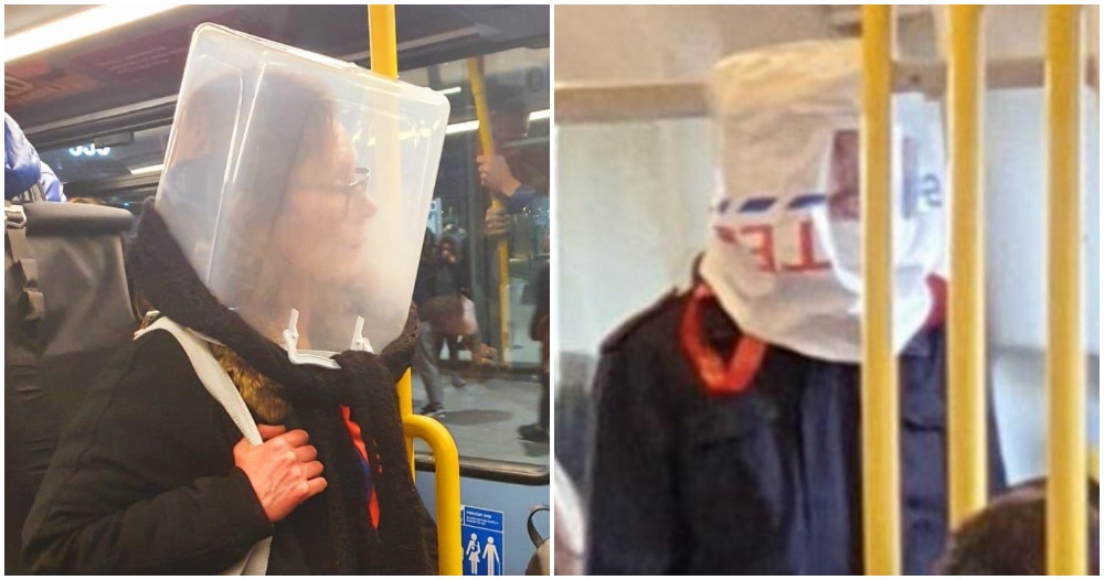 Hilarious Photos Shows Creative Ways Londoners Use to Avoid Being Infected with Covid-19 - WORLD OF BUZZ 9