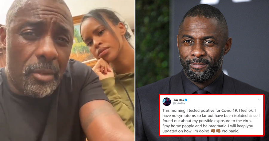 Idris Elba Tests Positive For Covid-19  After Being Exposed To Infected Person - WORLD OF BUZZ