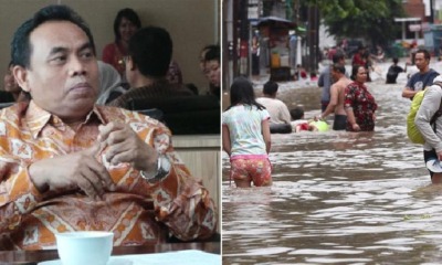 Jakarta Official: "Just Enjoy The Floodwaters, 2/3 Of The Human Body is Water Anyway" - WORLD OF BUZZ 2