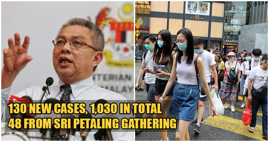 JUST IN: MOH Announces 130 New Covid-19 Cases, Total Now Above 1,000; 26 In ICU - WORLD OF BUZZ