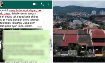 Kind M'sian Landlord Waives RM600 Rental For Family Because of Movement Control Order - WORLD OF BUZZ