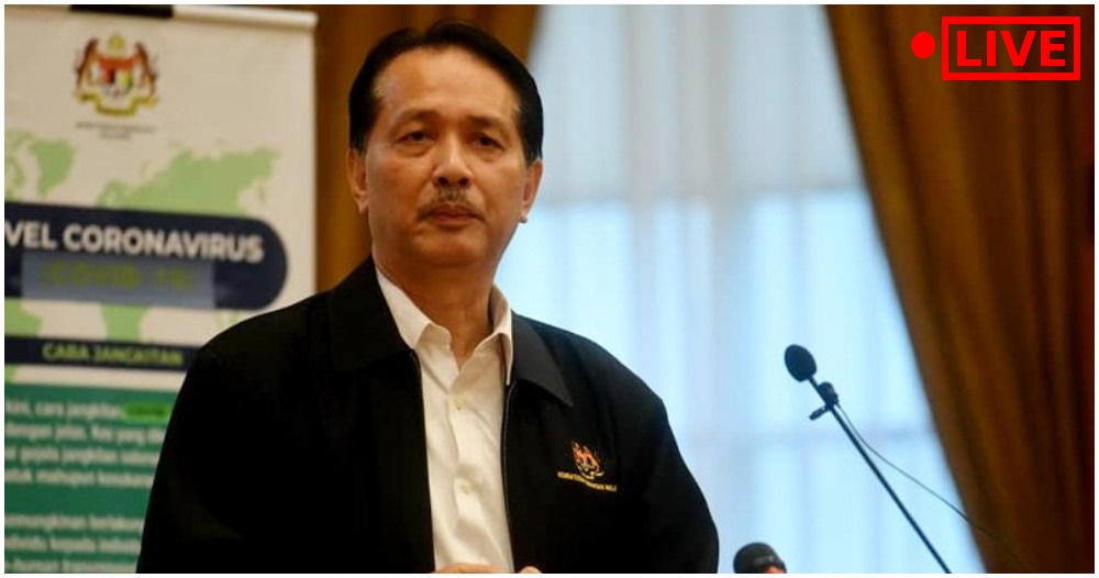 LIVE NOW: Ministry of Health’s Updates on Covid-19 in Malaysia - WORLD OF BUZZ