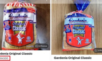 Malaysians Are Actually Selling Gardenia Breads Online For RM500 - WORLD OF BUZZ