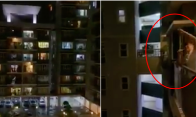 Malaysians Had A Karaoke Session From Their Balcony To Cheer Themselves Up During MCO - WORLD OF BUZZ 2