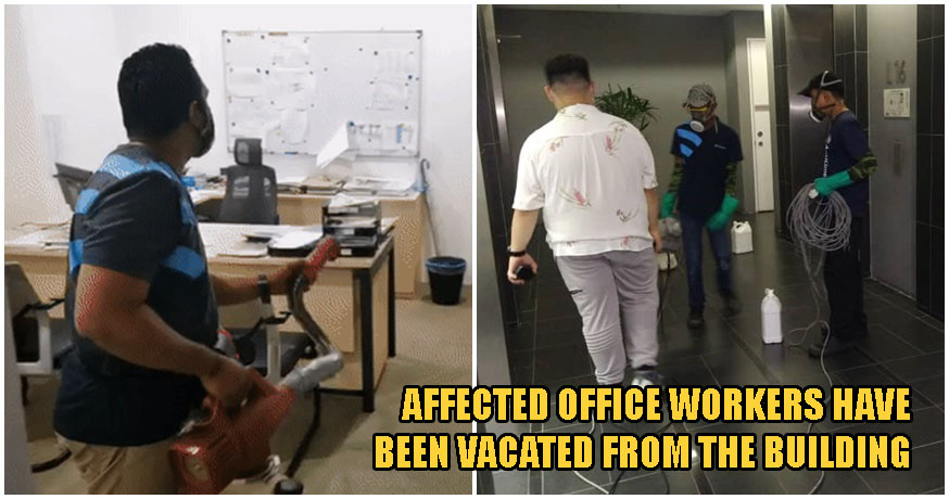 Menara Mitraland Damansara Begins Disinfection Works After SG Visitor Tests Positive For Coronavirus - WORLD OF BUZZ 4