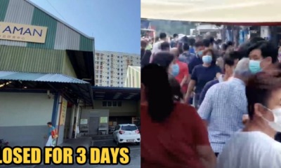 Penang Shuts Down Sri Aman Market Because People Are Still Ignoring the Movement Control Order - WORLD OF BUZZ 1
