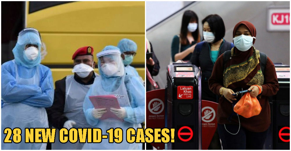 JUST IN: M'sia Reports 28 New - WORLD OF BUZZ