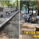 Soft-Hearted Abang-Abang Polis Sees 20 Hungry Stray Cats During MCO Patrol, Feeds Them - WORLD OF BUZZ