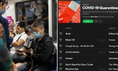 Someone Created a Covid-19 Quarantine Party Playlist On Spotify & The Songs Are a Bop! - WORLD OF BUZZ 3