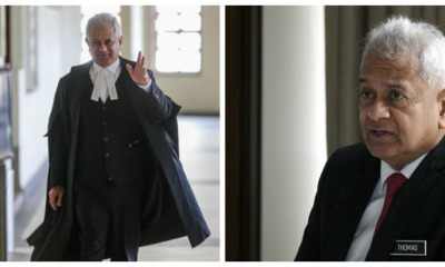Tommy Thomas Says He Quits As AG Because Mahathir Resigns As PM - WORLD OF BUZZ