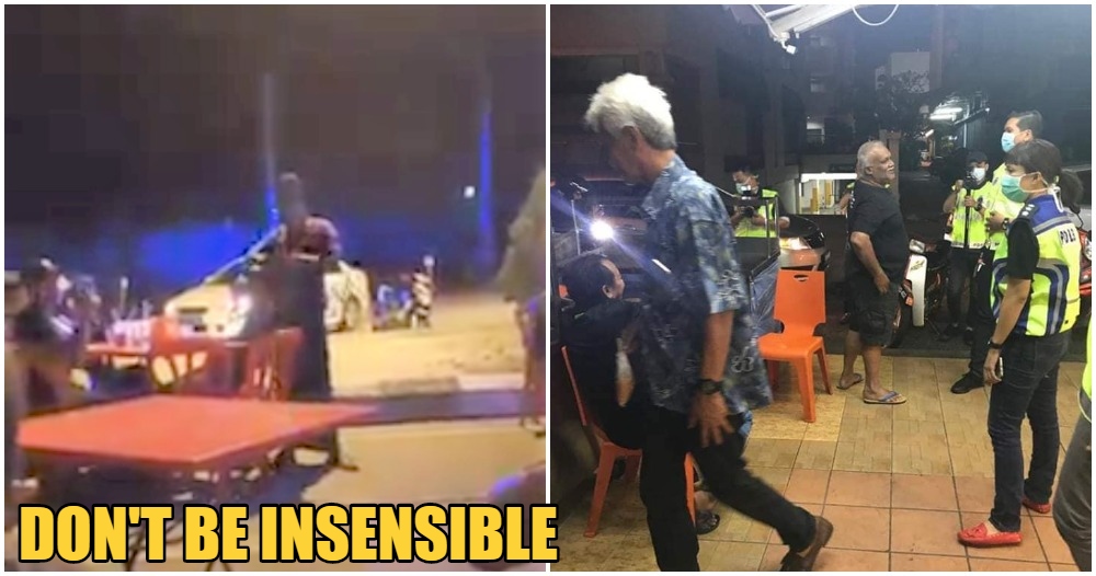 Video: M'sians Still Lepaking At Mamak & Going Out Unnecessarily During Movement Control Order - WORLD OF BUZZ 2