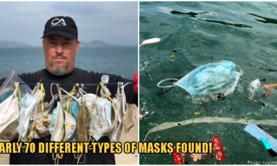 Your Masks Are Polluting The Ocean! Over 70 Masks Found On 100m Beach Stretch Worries Environmentalists - WORLD OF BUZZ
