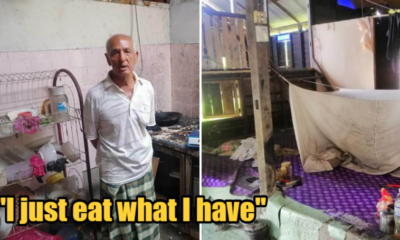 A 69yo M'sian Man Eats Rice With Salt & Bread Dipped In Water Every Day Because He Cannot Afford Proper Meals - WORLD OF BUZZ 2