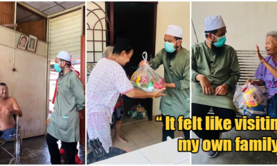 Charitable Ustaz Donates Essential Food Items To Elderly Chinese Uncles & Aunties During MCO - WORLD OF BUZZ 8