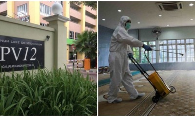 PV12 Condominium Setapak Confirms 1 Case of Covid-19, Sanitisation Works Now Underway - WORLD OF BUZZ 1