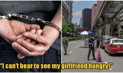 S'wak Man Arrested And Fined RM700 For Disobeying MCO To Buy Food For His Girlfriend - WORLD OF BUZZ