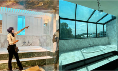 wallpaper on ceiling 1