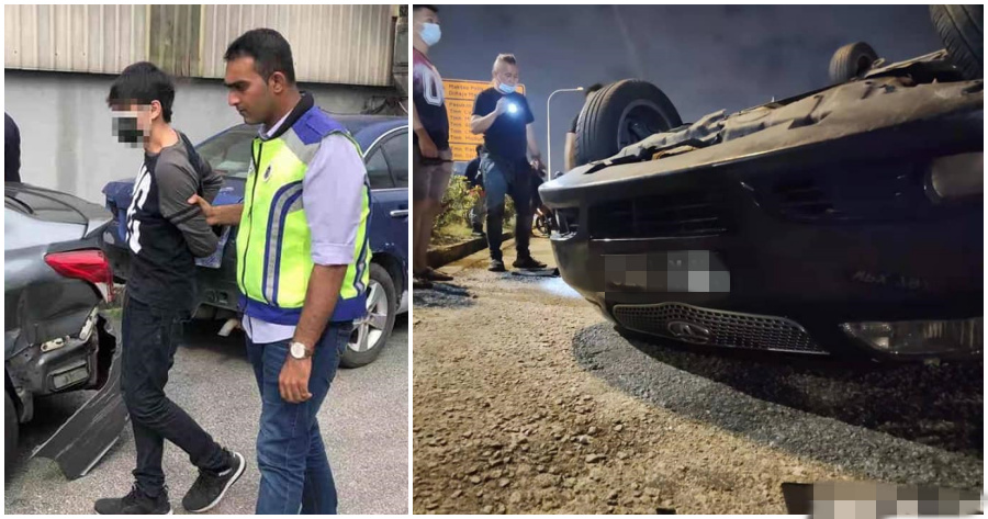 car accident arrested 1