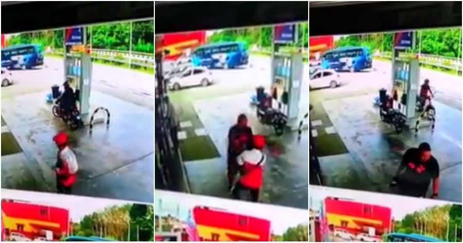 cctv fight petronas 1