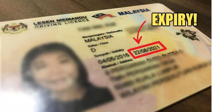 Expired Licence