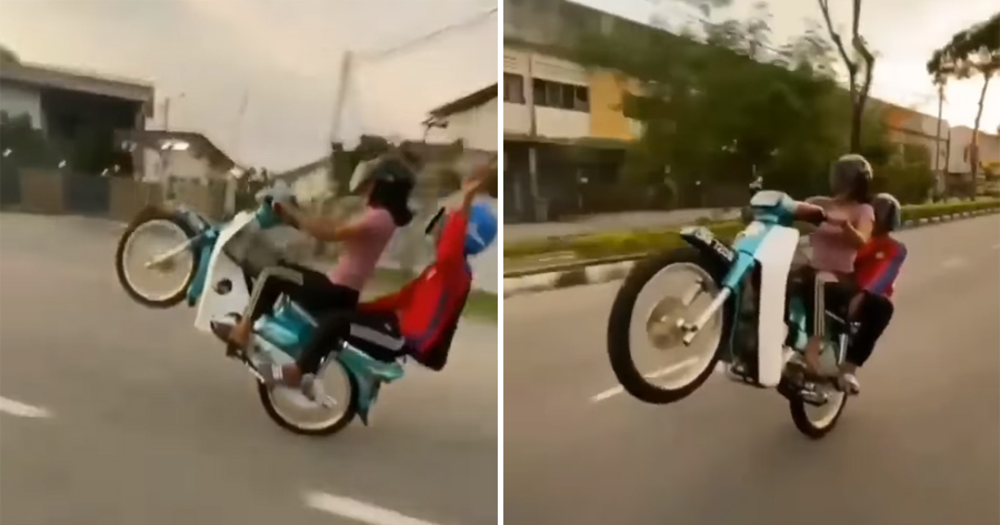 wheelie