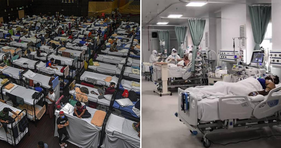 Covid 19 quarantine centre and ICU