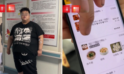 Obese man orders excessive takeouts