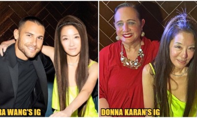 comparison collage of vera wang in her own photos and in donna karan photo 2 1