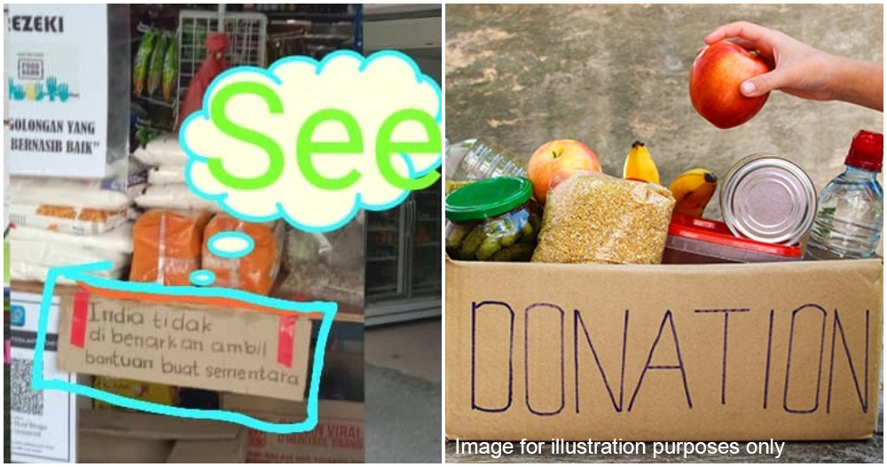 racist food bank johor