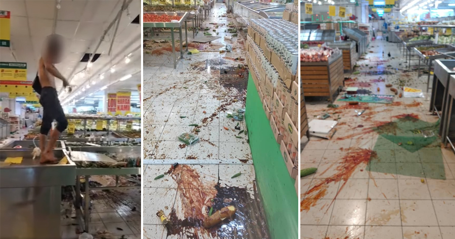 supermarket damaged goods