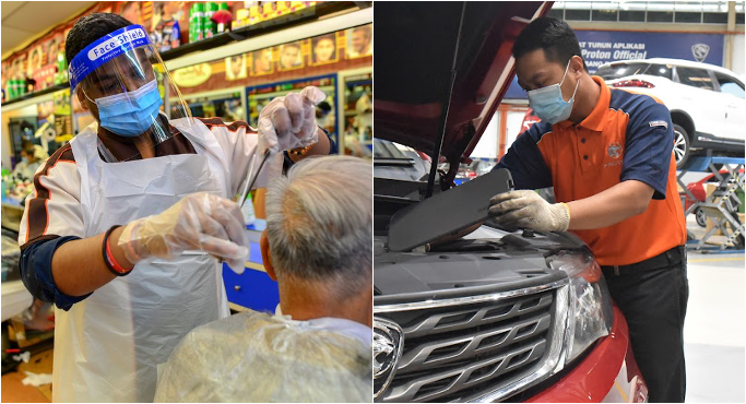 Economy in phase 1 areas open starting 16 August