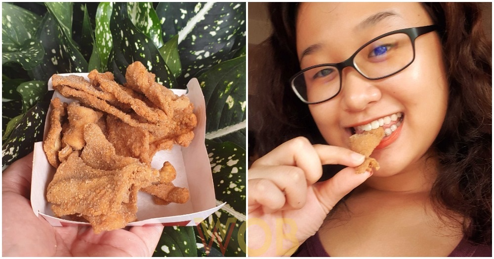 KFC fried chicken skin