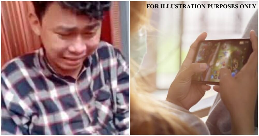 man cries mobile legends ft