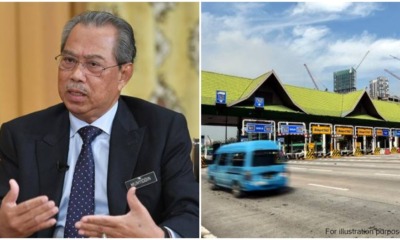muhyiddin yassin malaysin highway toll