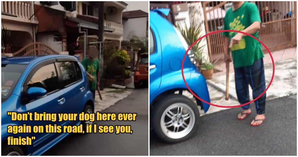 neighbour chase dog ft 2