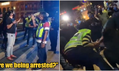 public outrage pdrm forcefully drag arrest