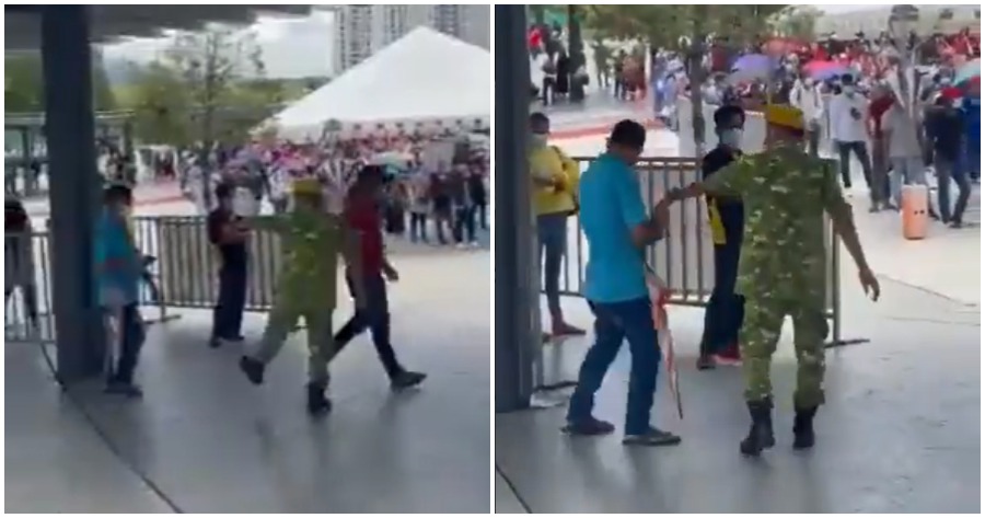 rela shove foreigner ppv bukit jalil