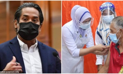 khairy jamaluddin booster shot