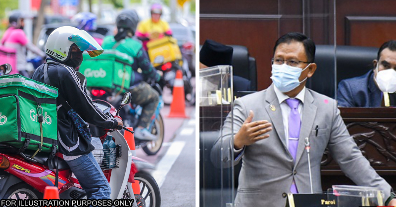 negeri sembilan insurance food delivery riders