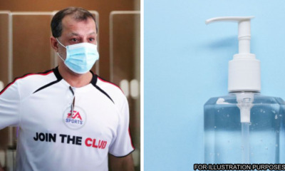 sg hand sanitiser guard