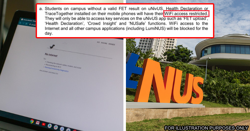 NUS student block wifi