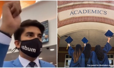 Syed Saddiq university courses graduation time