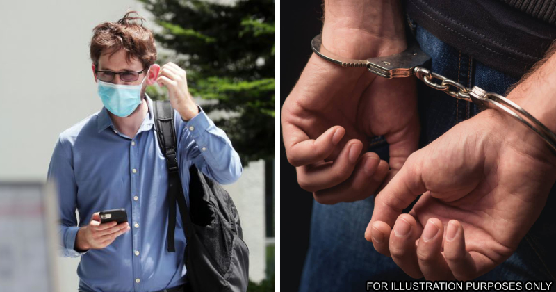 drunk brit singapore