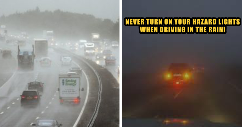 hazard lights drive offs