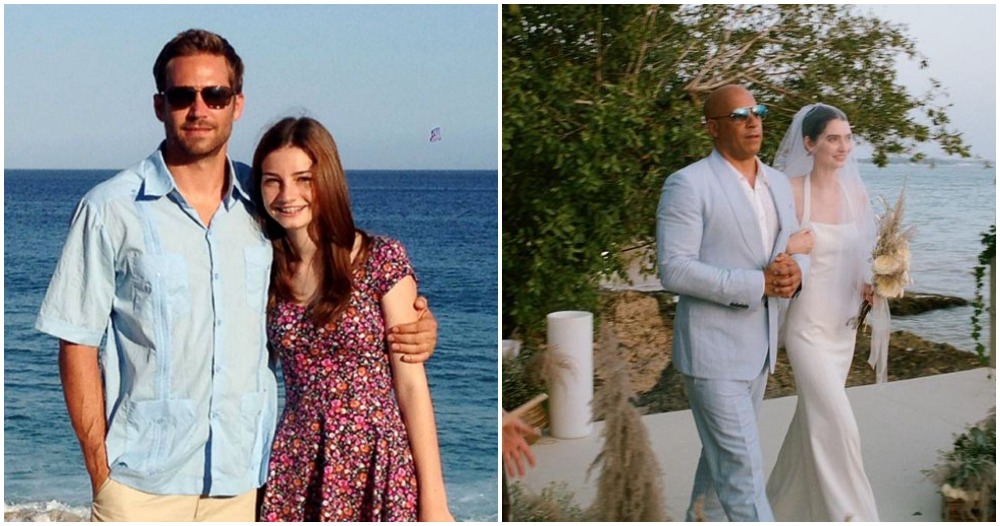 paul walker meadow walker wedding vin diesel
