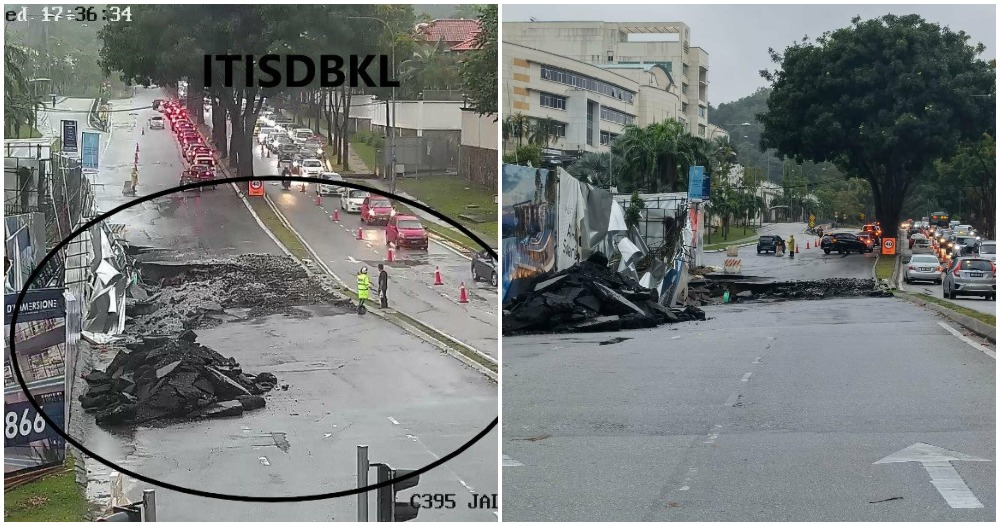 sinkhole jalan sri hartamas 1