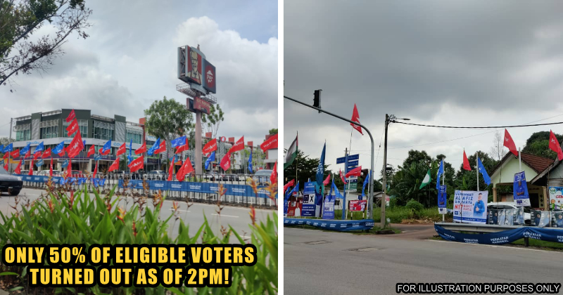 Melaka Election low voter turnout